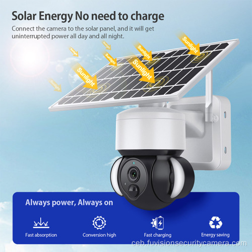 360 Night Vision Wireless Solar CCTV Camera